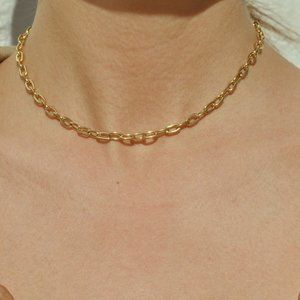 5mm Link Chain Necklace• Statement Necklace •Layer